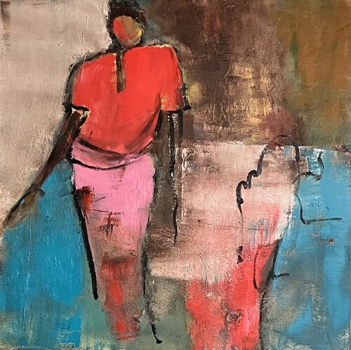 African 3 de Marie Rouach, Pintura a la venta en Singulart
