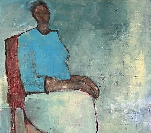 African woman van Marie Rouach, Schilderij te koop op Singulart