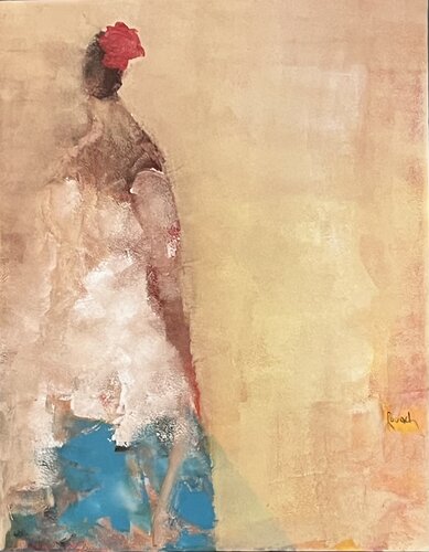 Feminine echo van Marie Rouach, Schilderij te koop op Singulart