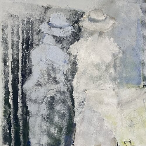 Chapeautées von Marie Rouach, Malerei kaufen auf Singulart
