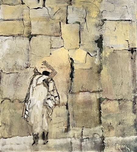 Kotel by Marie Rouach, Painting for Sale on Singulart
