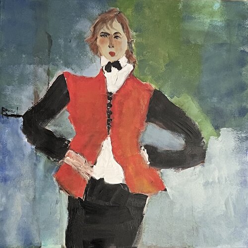 La serveuse by Marie Rouach, Painting for Sale on Singulart