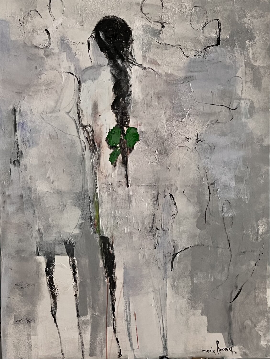 Jeune fille au ruban Marie Rouach