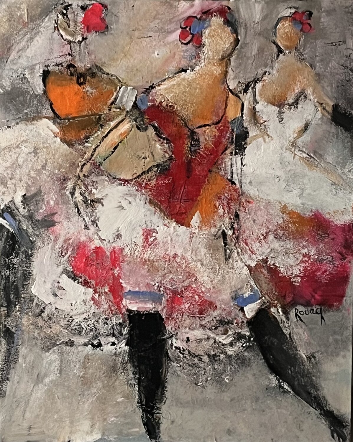 Danseuses  de French Marie Rouach