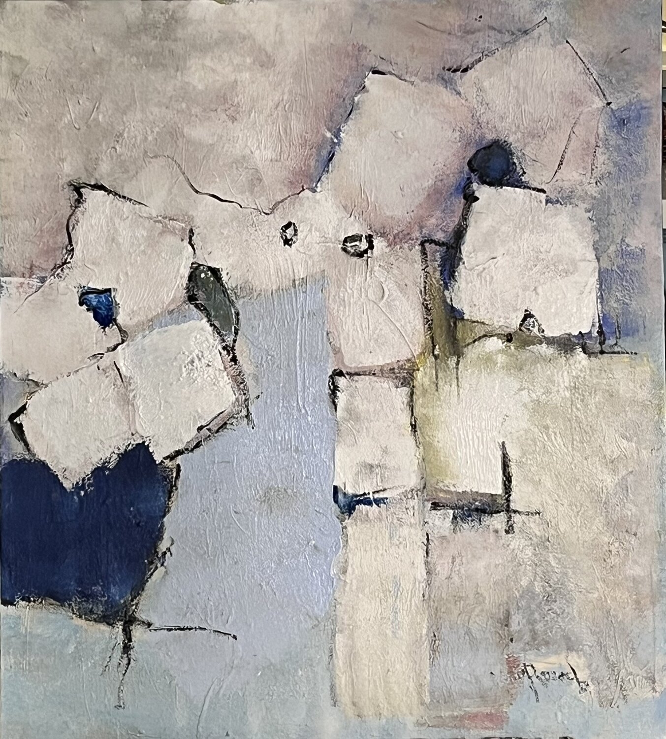 Fleurs abstraites Marie Rouach