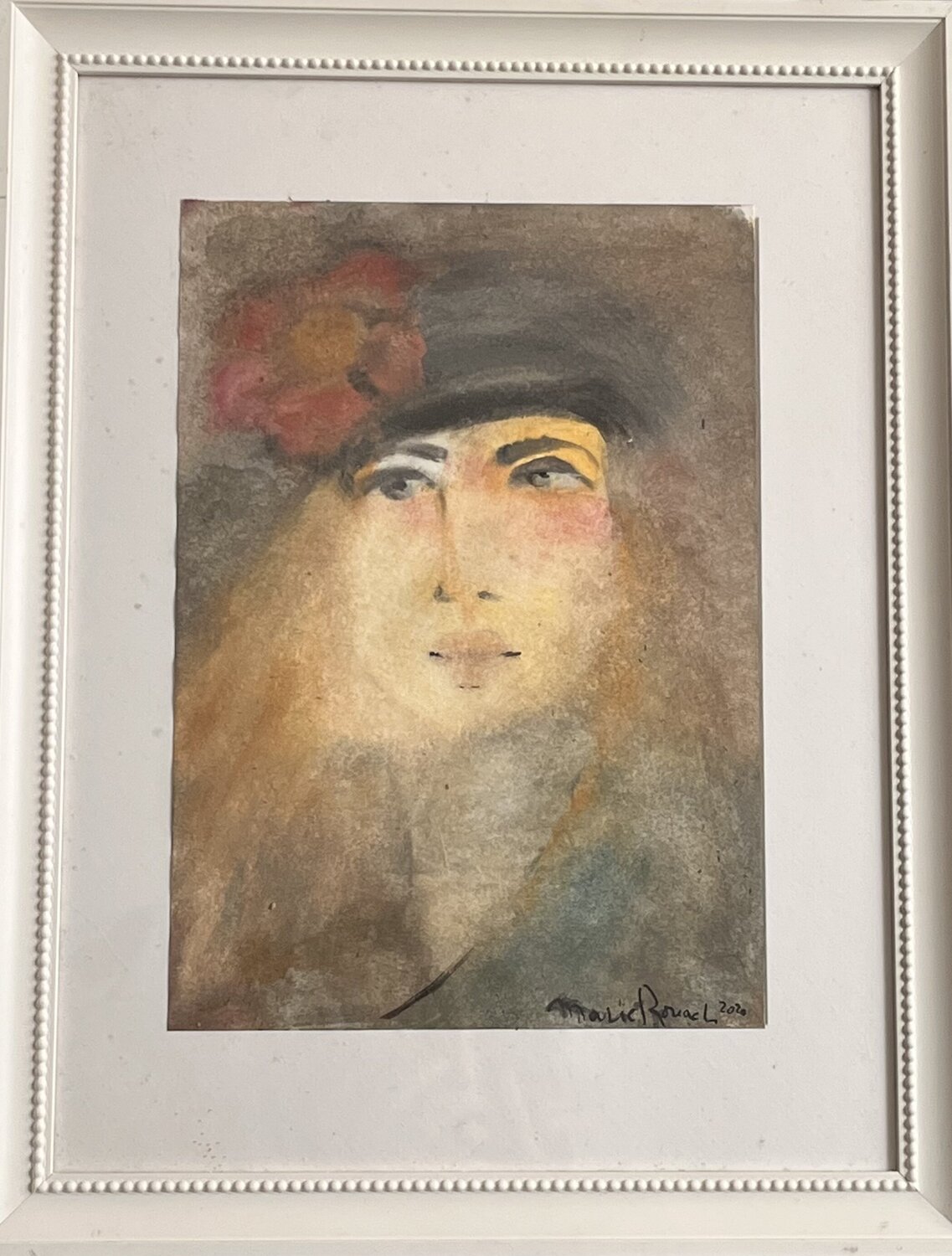Portrait improvisé Marie Rouach