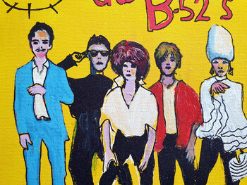 B'52 - Rock lobster 1979 by Philippe Abril (2016) : Painting