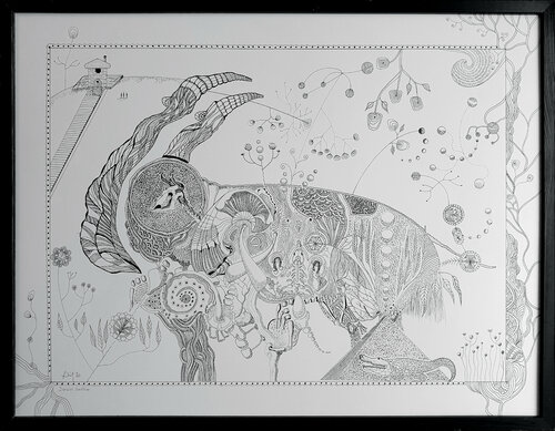 Darwin di Philippe Abril, Pittura in vendita su Singulart