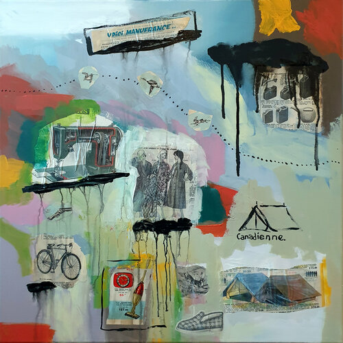 Voici Manufrance de Philippe Abril, Pintura a la venta en Singulart