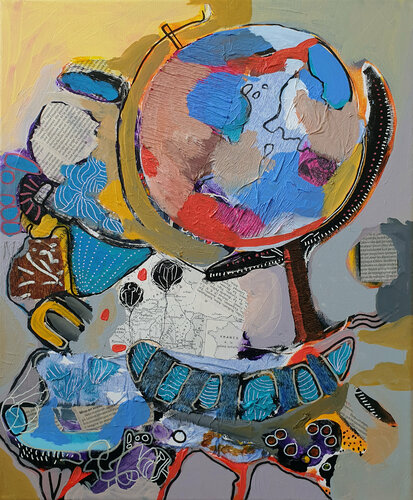 Cancre di Philippe Abril, Pittura in vendita su Singulart