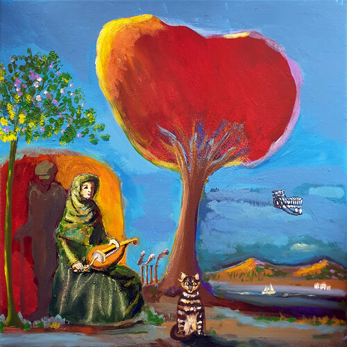In memoriam Henri Rousseau von Philippe Abril, Malerei kaufen auf Singulart