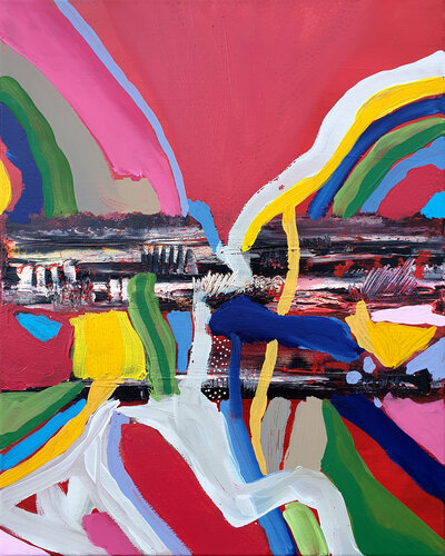 Cinétique du rêve de Philippe Abril, Pintura a la venta en Singulart