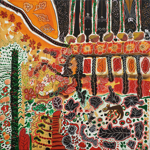 Flawa Pawa di Philippe Abril, Pittura in vendita su Singulart