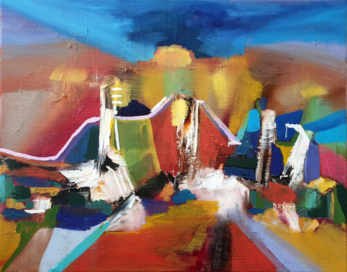 Abstract landscape Philippe Abril