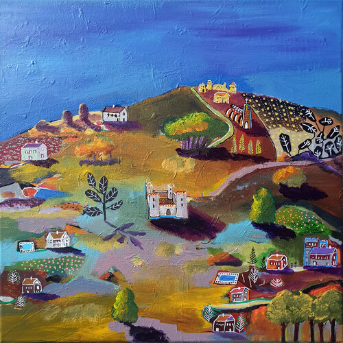 Carte postale di Philippe Abril, Pittura in vendita su Singulart