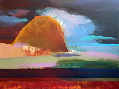 Paysage pour demain van Philippe Abril, Schilderij te koop op Singulart