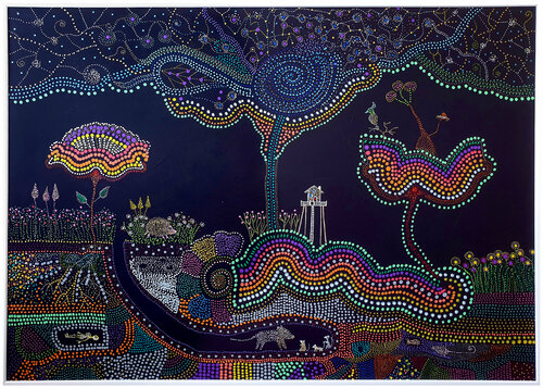 Nuit d'été di Philippe Abril, Pittura in vendita su Singulart