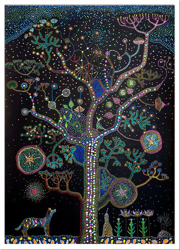 Nuit bleue di Philippe Abril, Pittura in vendita su Singulart