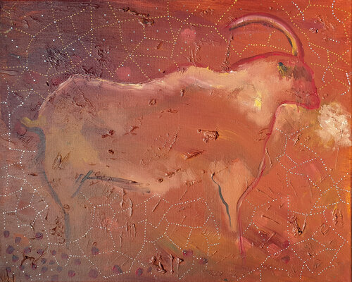 Figure animale di Philippe Abril, Pittura in vendita su Singulart