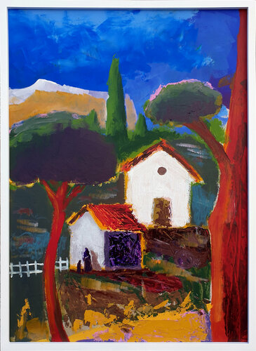 Provence matière di Philippe Abril, Pittura in vendita su Singulart