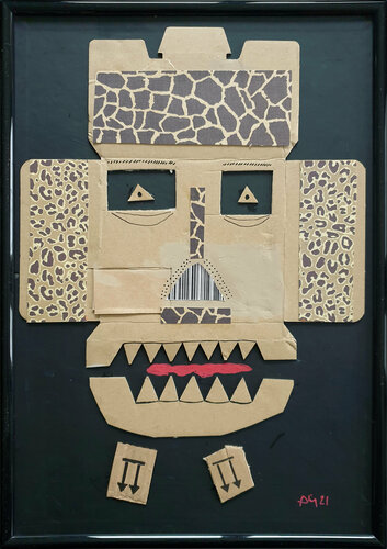 Amazonian people VI by Philippe Abril, 기타 매체 for Sale on Singulart