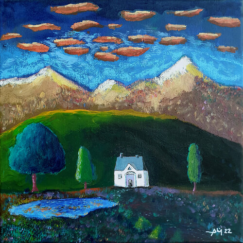 Paradis vert by Philippe Abril, Painting for Sale on Singulart