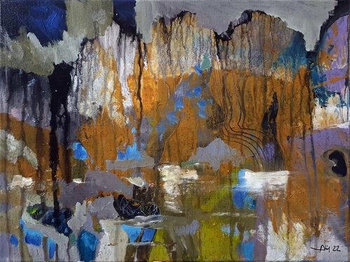 Paysage abstrait 474 von Philippe Abril, Malerei kaufen auf Singulart
