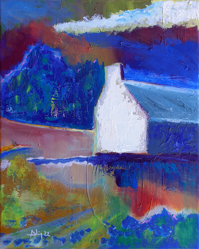 Reflets de Bretagne by Philippe Abril, Painting for Sale on Singulart
