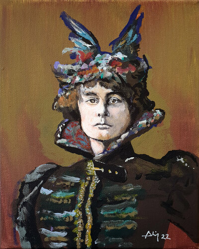 Maud Gonne di Philippe Abril, Pittura in vendita su Singulart