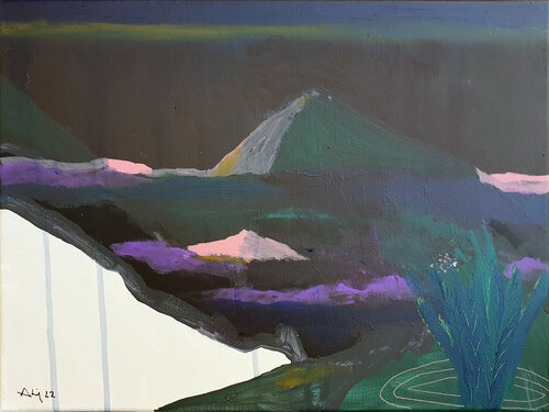 Paysage pour Nahui Olin van Philippe Abril, Schilderij te koop op Singulart