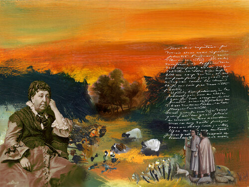 George Sand by Philippe Abril, Digital for Sale on Singulart