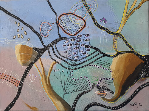 Structure sans but de Philippe Abril, Pintura a la venta en Singulart