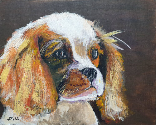 King Charles di Philippe Abril, Pittura in vendita su Singulart