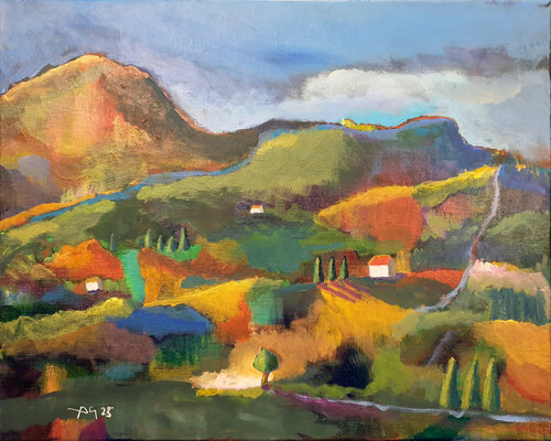 Septembre orages di Philippe Abril, Pittura in vendita su Singulart