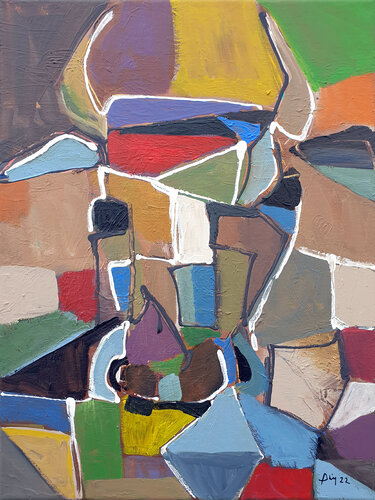 Cubitus II di Philippe Abril, Pittura in vendita su Singulart
