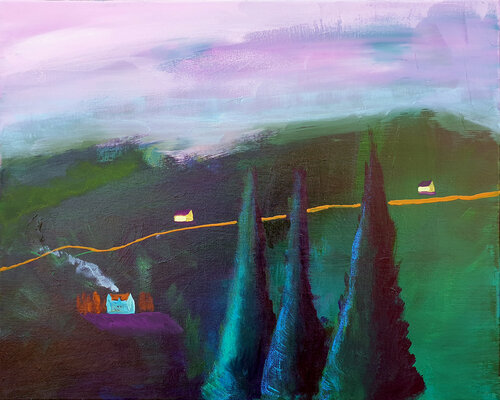 Innocence du matin di Philippe Abril, Pittura in vendita su Singulart