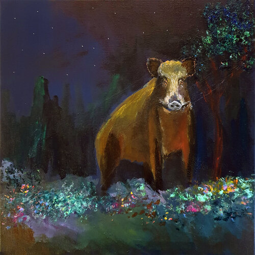 L'apparition di Philippe Abril, Pittura in vendita su Singulart