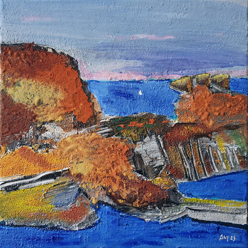 Côte sauvage van Philippe Abril, Schilderij te koop op Singulart
