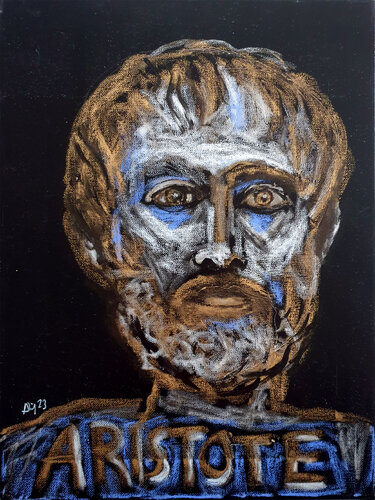 Aristote von Philippe Abril, Malerei kaufen auf Singulart