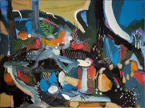 Anna et Gil by Philippe Abril, Painting for Sale on Singulart