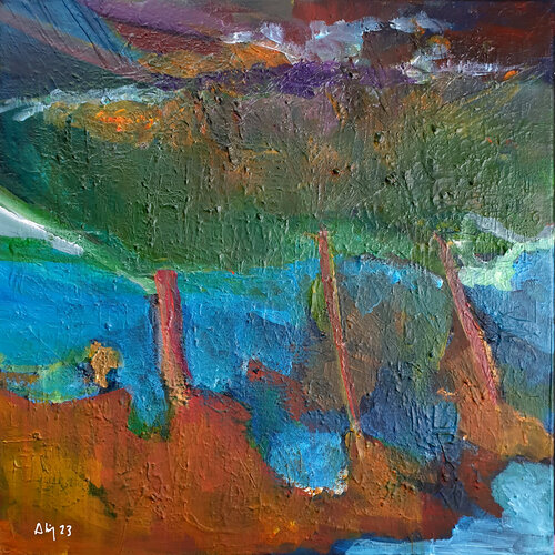 Orage von Philippe Abril, Malerei kaufen auf Singulart