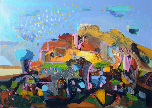 Soleil de septembre van Philippe Abril, Schilderij te koop op Singulart