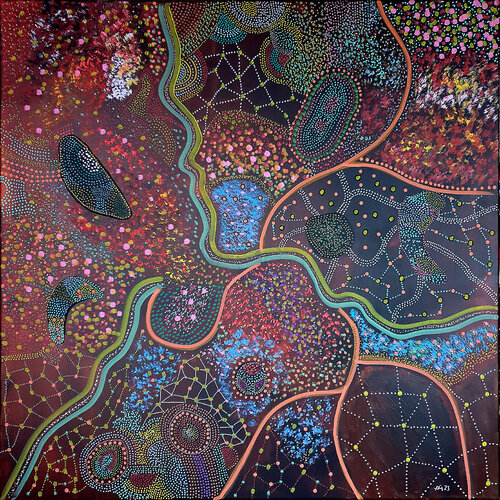 Floraison céleste par Philippe Abril, Peinture en vente sur Singulart