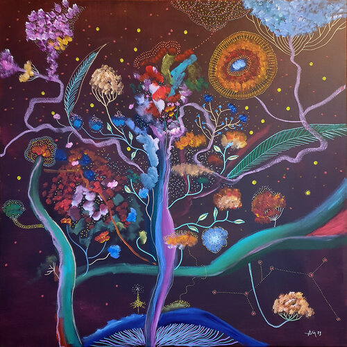 Nature créative par Philippe Abril, Peinture en vente sur Singulart