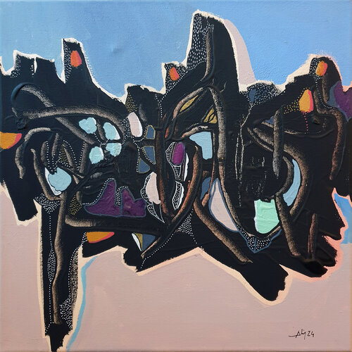 Ecritures inconnues di Philippe Abril, Pittura in vendita su Singulart