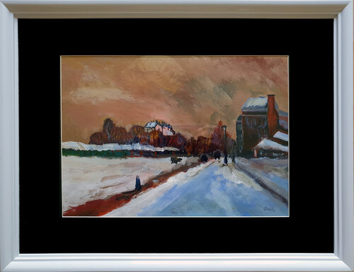 Paysage neige Philippe Abril