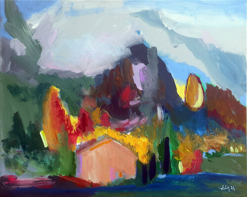 Ciao l'été ! di Philippe Abril, Pittura in vendita su Singulart