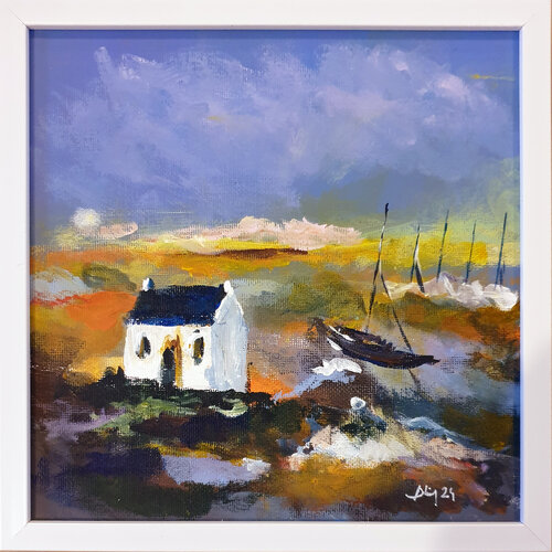 Le havre by Philippe Abril, Painting for Sale on Singulart