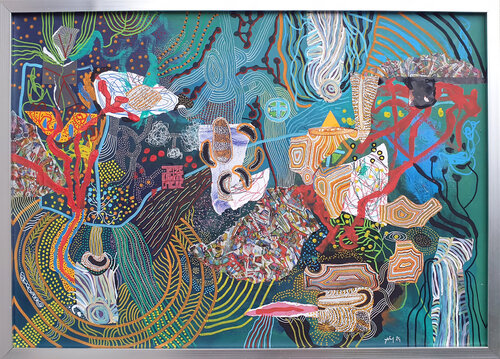 Energie des couleurs von Philippe Abril, Malerei kaufen auf Singulart