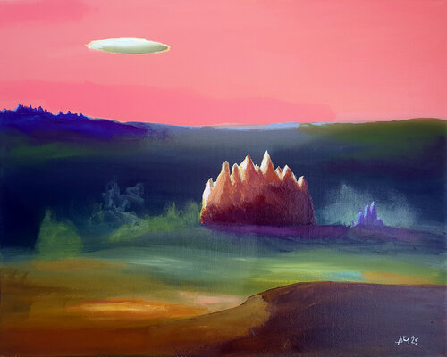 Un matin comme avant di Philippe Abril, Pittura in vendita su Singulart